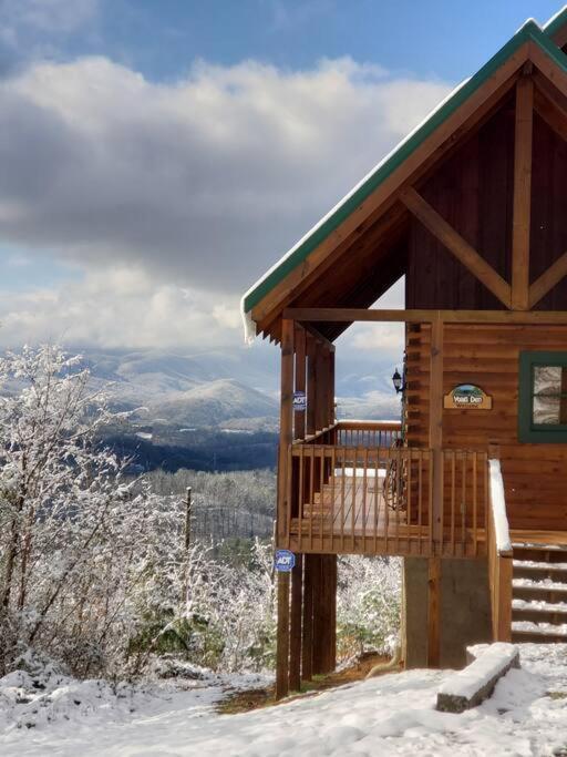 Villa Yogi'S Den: Breathtaking Views! 3 Min To Dollywood, On 1 Acre! à Sevierville Extérieur photo